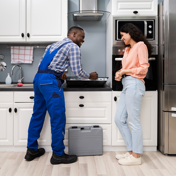 how long does it typically take to complete cooktop repair services in Eaton